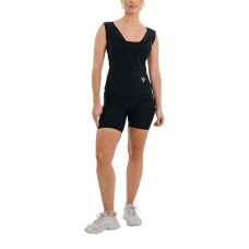 RDX W1 Women Sweat Shorts - Black / 2XL