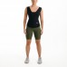 RDX W1 Women Sweat Shorts - Army Green / S