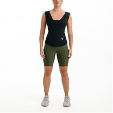 RDX W1 Women Sweat Shorts - Army Green / S