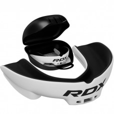 RDX 3w Mouth Guard - WhiteBlack / Adult