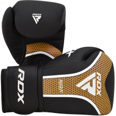RDX Boxing Gloves Aura Plus T-17 - 10oz / Golden