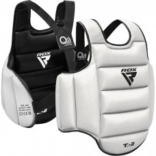 RDX T2 Karate Chest Guard - S/M / WhiteBlack