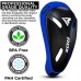 RDX Cx Polygel Groin Cup - BlueBlack