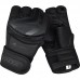 RDX F15 Noir MMA Training Gloves - M / Black