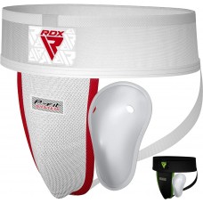 RDX H1 Groin Guard support with Gel Cup - L / RedWhite