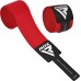 RDX IBA Boxing Hand Wraps Red - 3.5 / Red