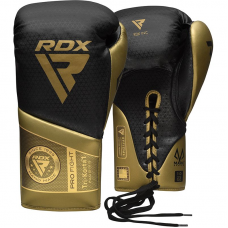 RDX K1 Mark Pro Fight Boxing Gloves - 10oz / Golden
