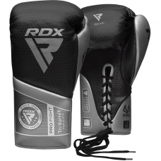RDX K1 Mark Pro Fight Boxing Gloves - 8oz / Silver
