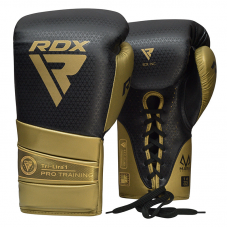 RDX L1 Mark Pro Training Boxing Gloves - 14oz / BlackGolden