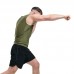 RDX M1 Men Sweat Vest Without Zipper REACH OEKO TEX 100 Certified - Army Green / L