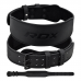 RDX 4 Inch Leather Weightlifting Gym Belt - M / BlackGolden