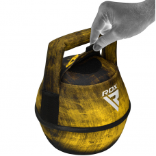 RDX Unfilled Kettlebells - 6KG / Yellow / Unfilled