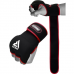 RDX X8 Boxing Inner Gel Glove with Wrist Strap - White / XL