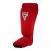 RDX SIB Shin Instep Guard OEKO-TEX® Standard 100 certified - Red / L