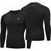 RDX T15 Long Sleeve Black Rash Guard - XL / Black