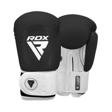 RDX T1 WAKO Boxing Gloves Black - Black / 18oz