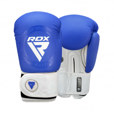 RDX T1 WAKO Boxing Gloves Blue - Blue / 18oz