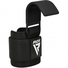 RDX W5 Weight Lifting Hook Straps - Black