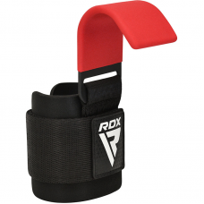 RDX W5 Weight Lifting Hook Straps - Red