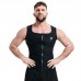 RDX Zippered Men Sweat Vest - Grey / XL