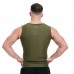 RDX Zippered Men Sweat Vest - Grey / XL
