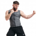 RDX Zippered Men Sweat Vest - Grey / XL