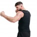 RDX Zippered Men Sweat Vest - Grey / 3XL