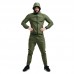 RDX H2 Weight Loss Sauna Suit - Army Green / Golden / 3XL