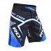 RDX R7 MMA Fight Shorts Black/Blue - 2XL / Blue