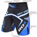 RDX R7 MMA Fight Shorts Black/Blue - 2XL / Blue
