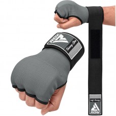 RDX IS Gel Padded Inner Gloves Hook u0026 Loop Wrist Strap for Knuckle Protection OEKO-TEX® Standard 100 certified - Grey / XL