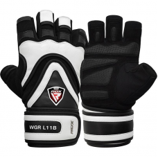 RDX L11 Weight Lifting Gloves - M / Black