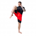 T16 2-in-1 Compression MMA Shorts - Red / M