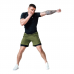 T16 2-in-1 Compression MMA Shorts - Red / XL