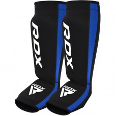 RDX T6 Shin Instep Guards - Blue / L/XL