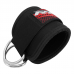 RDX A1 Ankle Strap for Cable Machine Workout - Pair / Black