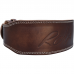 RDX 4 Inch Leather Weightlifting Belt - L / Brown