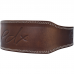 RDX 4 Inch Leather Weightlifting Belt - XL / Brown