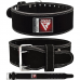 RDX 4PB Suede Leather Black Powerlifting Belt - M / Black