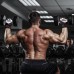 RDX L1 Leather Bodybuilding Gym Gloves - L / White