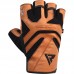 RDX S12 Leather Fitness Training Gloves - Grey / XL