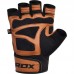 RDX S12 Leather Fitness Training Gloves - Grey / XL