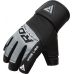 RDX L16 Gym Gloves with Wrist Strap - L / Grey