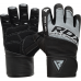 RDX L16 Gym Gloves with Wrist Strap - L / Grey
