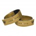 RDX T2 Wrist Straps for Lace-Up Boxing Gloves - Golden