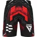 RDX IMMAF Approved MMA Fight u0026 Training Shorts Red - L / Red