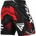 RDX IMMAF Approved MMA Fight u0026 Training Shorts Red - L / Red