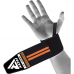 RDX W3 IPL USPA Approved Powerlifting Wrist Support Wraps with Thumb Loops OEKO-TEX® Standard 100 certified - Black