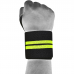 RDX W3 IPL USPA Approved Powerlifting Wrist Support Wraps with Thumb Loops OEKO-TEX® Standard 100 certified - BlackOrange