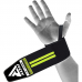 RDX W3 IPL USPA Approved Powerlifting Wrist Support Wraps with Thumb Loops OEKO-TEX® Standard 100 certified - BlackOrange